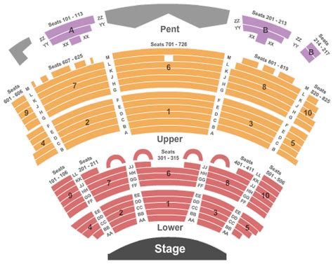 Hard Rock Atlantic City Seating Chart View