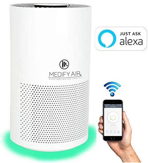 Medify MA-Smart Mobile App, Alexa Enabled | Medical Grade True HEPA Air ...