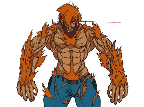 Werewolf Transformation Animation