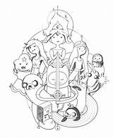 Adventure Time coloring Pages  110 Printable sketch template