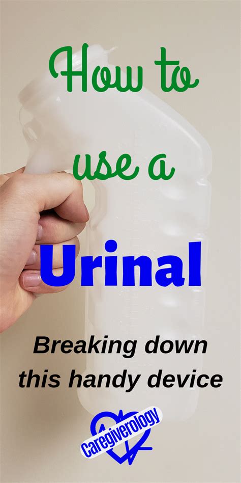 How to Use a Urinal - Caregiverology