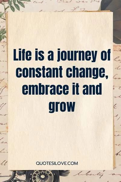 Life Is a Constant Change Quotes - Quotes I Love