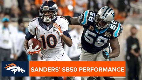 HIGHLIGHT: Emmanuel Sanders' Super Bowl 50 catch - YouTube