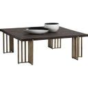 Axle Console Table - Concrete - Black by Sunpan | 1StopBedrooms
