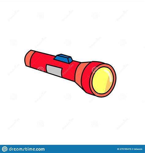 Torch Light Vector Illustration Stock Vector - Illustration of vector ...