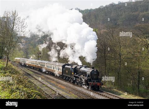 A steam gala on the Llangollen steam Railway Stock Photo - Alamy