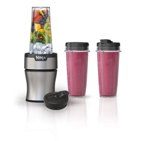 Ninja BN301 Nutri-Blender Plus Compact Personal Blender, 900-Peak-Watt ...