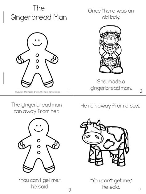 Gingerbread Man Printables - Classroom Freebies | Gingerbread man ...