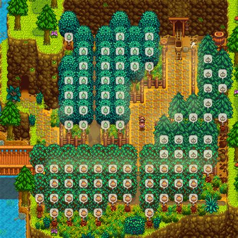 My little quarry forest : r/StardewValley