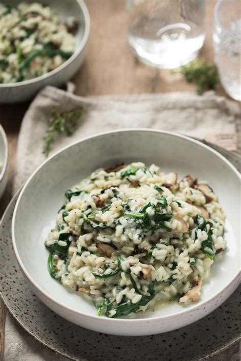 Shiitake Mushroom Blue Cheese Risotto | Recipe | Elle Republic