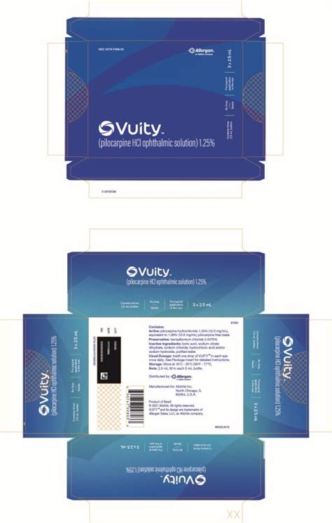 Vuity Eye Drops: Package Insert / Prescribing Information