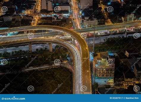 Manila City Skyline Nightview , Manila , Philippines Editorial ...