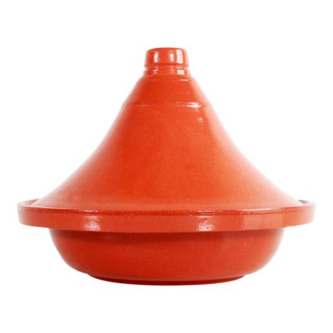 Moroccan Glazed Terracotta Tagine Traditional Cooking Pot Vessel | Chairish