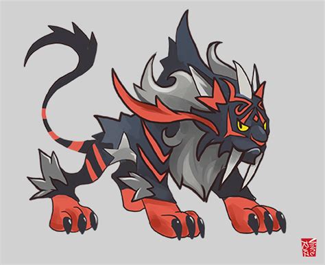 Litten Evolution Concept by vinciruz on DeviantArt