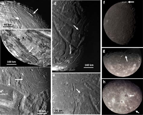 Oberon Moon Surface