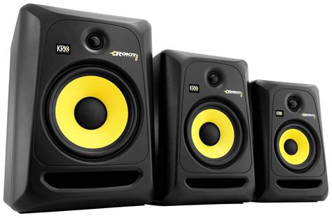 Comparativa de monitores KRK Rokit RP5, RP6 y RP8 | Hispasonic