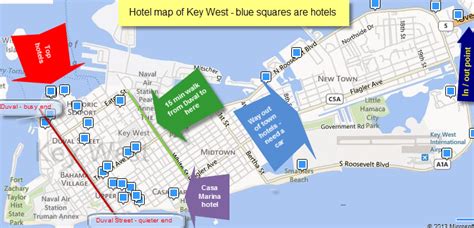 Key West vacation and visit guide: Key West hotels