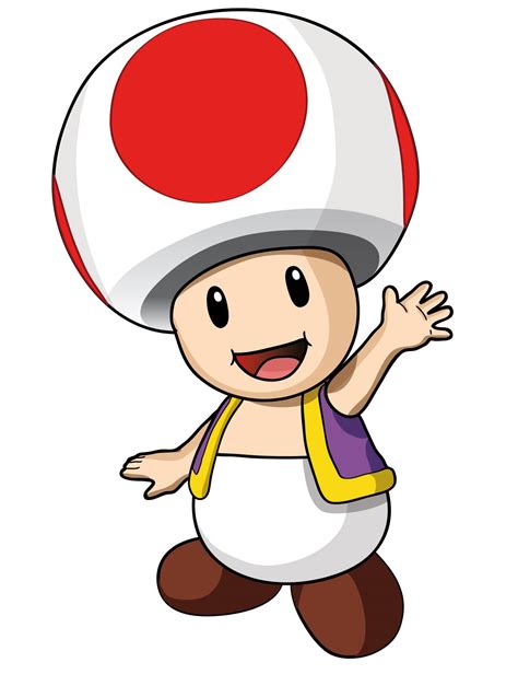 Pache Ilustración: Toad (Super Mario Bros.)