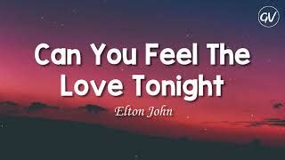 Elton John - Can You Feel The Love Tonight Chords [Lyrics] - ChordU