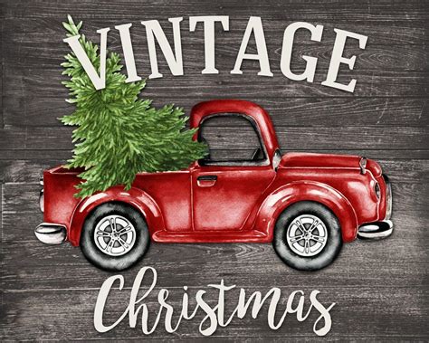 Vintage Truck Christmas Wallpapers - Top Free Vintage Truck Christmas Backgrounds - WallpaperAccess