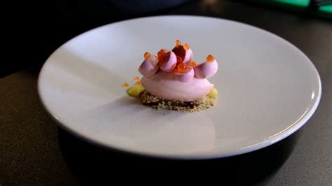 A Michelin star prepared strawberry dessert in 4k - YouTube