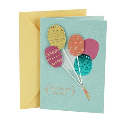 Hallmark Birthday Greeting Card (Balloons) - Walmart.com - Walmart.com