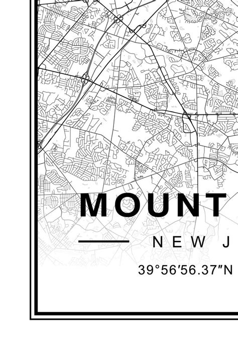 Mount Laurel Map, Mount Laurel NJ Map, Mount Laurel New Jersey Map in ...