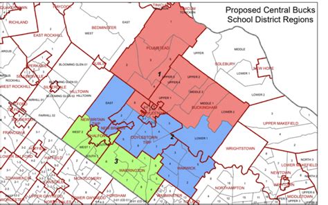 Parents’ Group Files Court Challenge to Central Bucks School District Regions Map - Bucks County ...