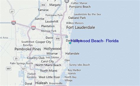 Where Is Hollywood Florida Map