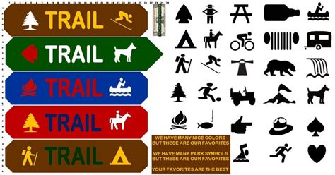 TRAILHEAD Sign National & State Park Trail Road Home Cabin - Etsy