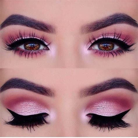 вríght pínk єчє mαkєup 💕 ⠀⠀ #pink #bright #pastel #pastelpink #makeup #eye #eyeshadow # ...