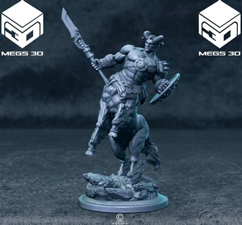 Centaur Male Resin Miniature Dnd Miniatures Dungeons & - Etsy