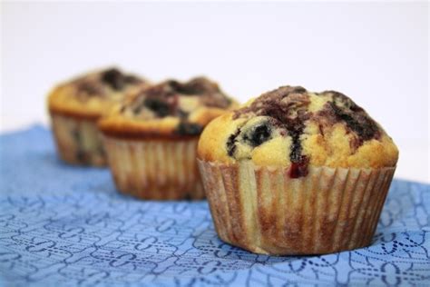 Mother’s Day muffins, part two – Ivory Pomegranate