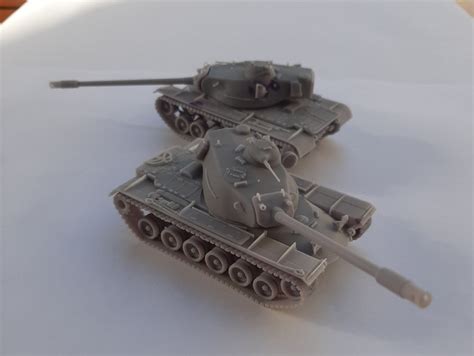 T110E5 American Heavy Tank 1/72 Resin Model Kit - Etsy UK