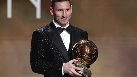 PSG’s Lionel Messi wins football’s Ballon d’Or for seventh time