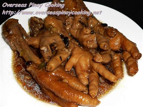 Braised Chicken Feet, Chicken Feet Asado ~ Filipino Recipe