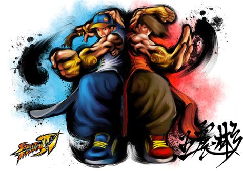 SF4 Yun and yang by Jackywang on DeviantArt