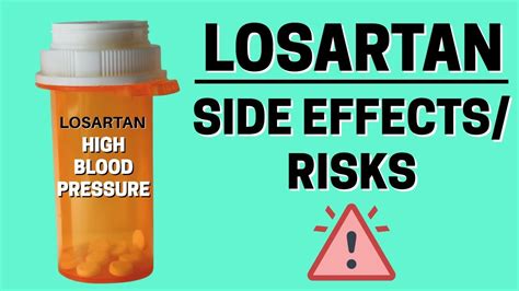 Losartan for High Blood Pressure- What Are the Side Effects & Risks to Know - YouTube