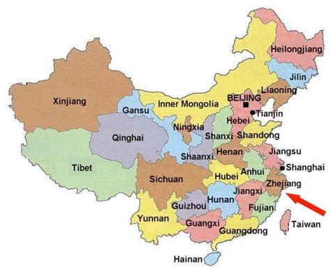 4 Map of China-Zhejiang Province | Download Scientific Diagram