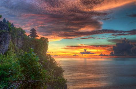 Uluwatu Temples at Sunset in Bali, Indonesia Seminyak, Bali Tour Packages, Uluwatu Temple, Bali ...