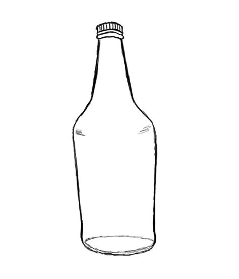 Beer Bottle Sketch - ClipArt Best