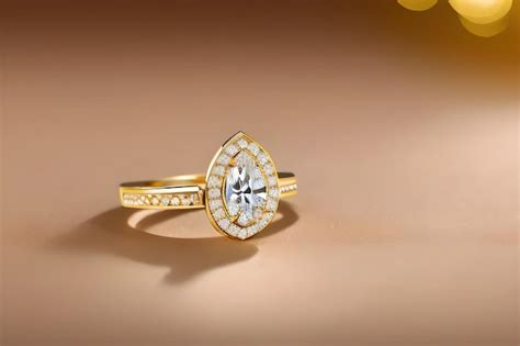 Premium Photo | Wedding background with gold rings