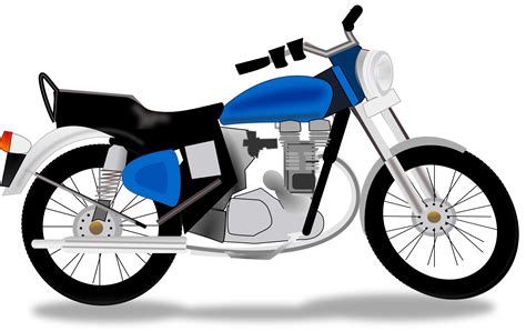 Clipart - royal motorcycle