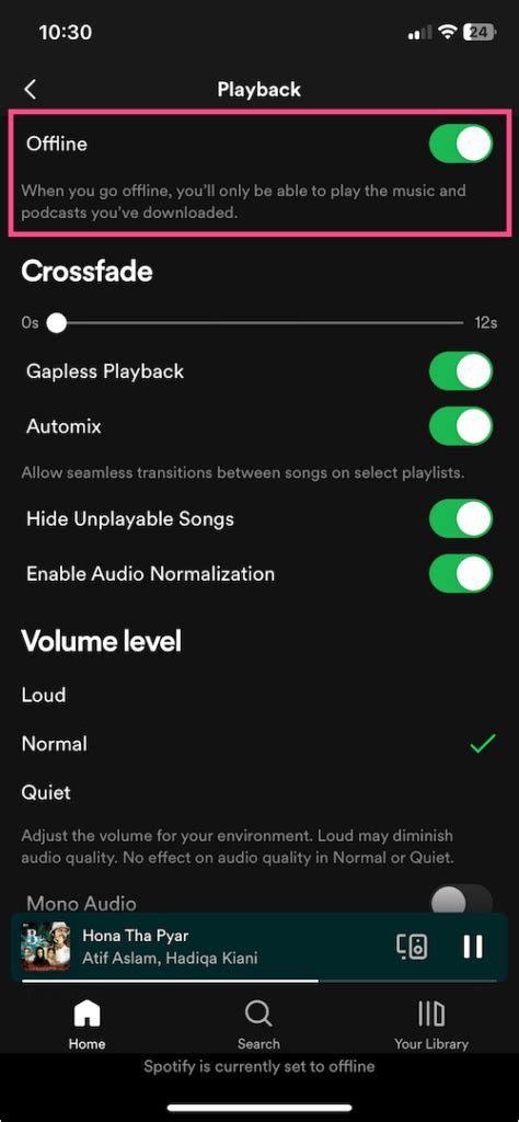 How to Turn Off Offline Mode on Spotify App [2024]