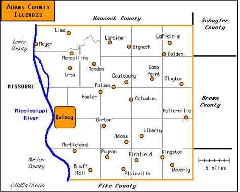 Communities - Adams County, IL, USA