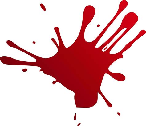 Red blood splatter stain vector illustration 25902041 Vector Art at Vecteezy