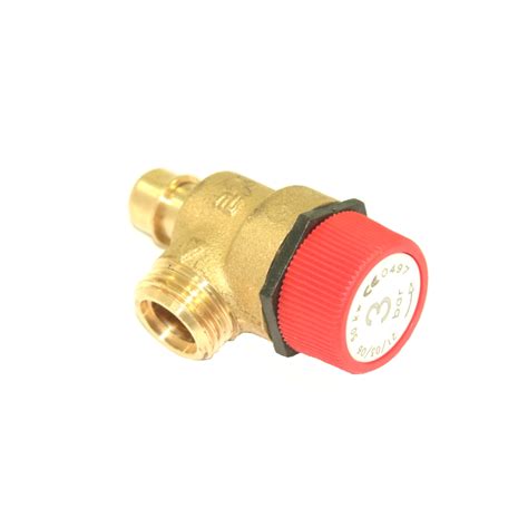 Baxi , Pressure Relief Valve 3-Bar . - Gas Boiler Parts