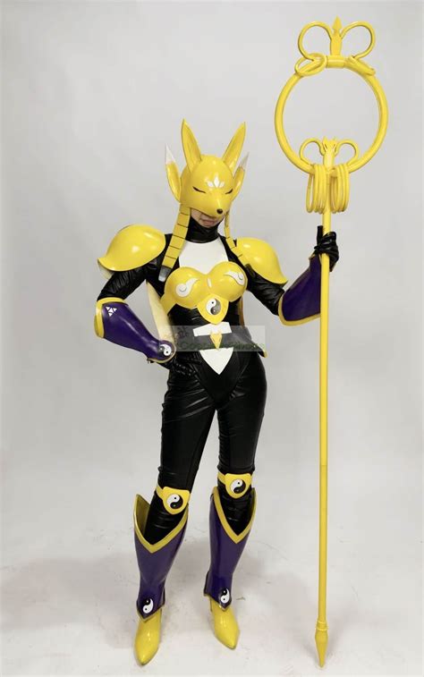 Custom Cheap Digimon Sakuyamon Cosplay Costume In Sakuyamon For Sale Online- Cosplay-Shops.com