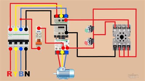 on video 8 pin relay connection practical video - electrical and electronics technology degree