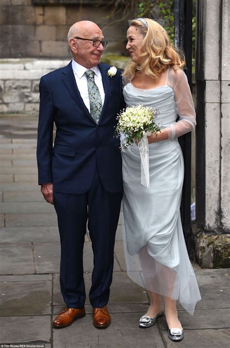 Rupert Murdoch and Jerry Hall's Wedding - Arabia Weddings